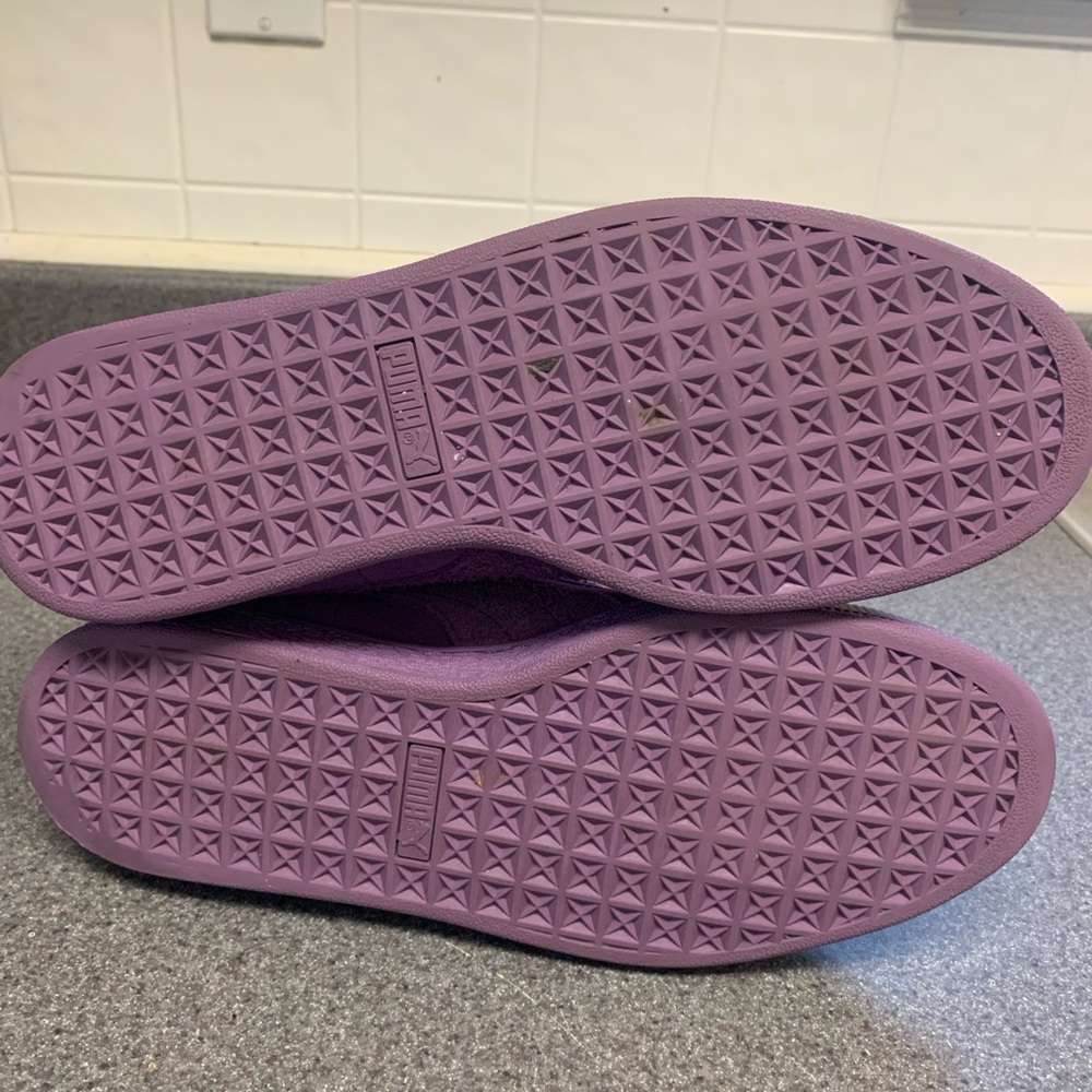 Puma Mens Suede Love Marathon Purple Shoes Men’s Size 9 - Picture 8 of 8